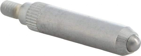 Mitutoyo - #4-48, 1.5mm Ball Diam, Carbide Ball Contact Point - 1" Contact Point Length, Use with Dial Indicators, Digimatic Dial Indicators, Linear Gages - USA Tool & Supply