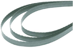 M.K. MORSE - 10 TPI, 11' 6" Long x 3/4" Wide x 0.032" Thick, Welded Band Saw Blade - High Carbon Steel, Toothed Edge, Raker Tooth Set, Flexible Back, Contour Cutting - USA Tool & Supply