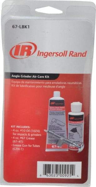 Ingersoll-Rand - Angle & Disc Grinder Lubrication Kit - For Use with Angle Grinders - USA Tool & Supply