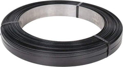 Made in USA - 2,153' Long x 5/8" Wide, Oscillated Coil Steel Strapping - 1,670 Lb Capacity, 0.023" Thick - USA Tool & Supply