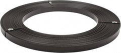 Made in USA - 851' Long x 1-1/4" Wide, Ribbon Wound Coil Steel Strapping - 5,250 Lb Capacity, 0.029" Thick - USA Tool & Supply