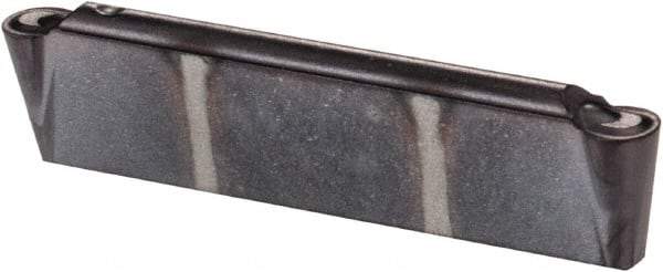 Kennametal - 0200M0A4R GMP Grade KC5010, 2mm Cutting Width Carbide Grooving Insert - 1.7mm Max Depth of Cut, Neutral, TiAlN Finish - USA Tool & Supply