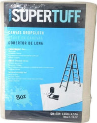 TRIMACO - Heavyweight 8 oz Canvas Drop Cloth - 15' x 12' - USA Tool & Supply