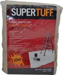 TRIMACO - Extra Heavyweight 10 oz Canvas Drop Cloth - 12' x 9' - USA Tool & Supply
