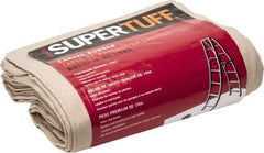 TRIMACO - Extra Heavyweight 10 oz Canvas Drop Cloth - 15' x 4' - USA Tool & Supply