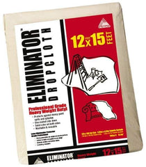 TRIMACO - Heavy Weight Butyl Drop Cloth - 15' x 12' - USA Tool & Supply