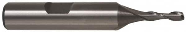 Hertel - 35mm, 2" LOC, 1" Shank Diam, 4-1/2" OAL, 2 Flute, Cobalt Square End Mill - USA Tool & Supply