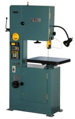 Enco - 18" Throat Capacity, Variable Speed Pulley Vertical Bandsaw - 1 hp - USA Tool & Supply