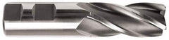 Hertel - 1", 4 Flute, Cobalt, 0.02" Corner Radius End Mill - 4-1/2" OAL, Right Hand Flute, 2" LOC, Right Hand Cut - USA Tool & Supply
