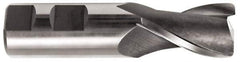 Hertel - 5/8", 2 Flute, Cobalt, 0.045" Corner Radius End Mill - 3-7/16" OAL, Right Hand Flute, 1-5/16" LOC, Right Hand Cut - USA Tool & Supply