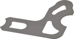 SPI - 3/8 Inch Radius Gage - Satin Chrome Finish, Steel - USA Tool & Supply