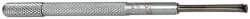 SPI - 0.125 to 0.2 Inch Measurement, 0.88 Inch Gage Depth, Small Hole Gage - 3 Inch Overall Length, Satin Chrome Finish, Half Ball - USA Tool & Supply