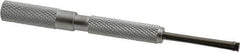 SPI - 0.125 to 0.2 Inch Measurement, 1 Inch Gage Depth, Small Hole Gage - 3 Inch Overall Length, Satin Chrome Finish, Full Ball - USA Tool & Supply