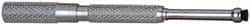 SPI - 0.4 to 0.5 Inch Measurement, 1-5/8 Inch Gage Depth, Small Hole Gage - 3 Inch Overall Length, Satin Chrome Finish, Full Ball - USA Tool & Supply