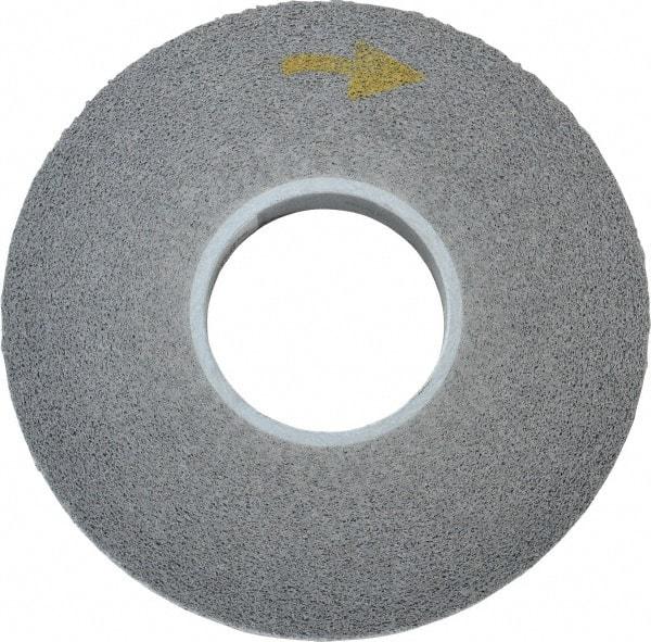 3M - 8" Diam, 1" Face Width, 3" Center Hole, Fine Grade, Silicon Carbide Deburring Wheel - Convolute, Hard Density 8 Grade, 4,500 RPM - USA Tool & Supply