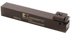 Kennametal - 0.3543" Max Depth of Cut, 5mm Min Groove Width, 150mm OAL, Neutral Indexable Grooving Cutoff Toolholder - 63/64" Shank Height x 63/64" Shank Width, A4..05.. Insert Style, A4EN Toolholder Style, Series A4 - USA Tool & Supply