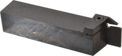 Kennametal - External Thread, 0.67" Max Depth of Cut, 4mm Min Groove Width, 6" OAL, Right Hand Indexable Grooving Cutoff Toolholder - 1-1/4" Shank Height x 1-1/4" Shank Width, A4..04.. Insert Style, A4SM Toolholder Style, Series A4 - USA Tool & Supply