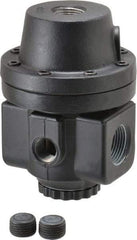 Norgren - 1 NPT Port, 300 CFM, Zinc/Aluminum Air Pilot Operated Regulator - 10 to 400 psi Range, 400 Max psi Supply Pressure, 4.16" Wide x 5.97" High - USA Tool & Supply