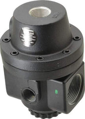 Norgren - 1-1/4 NPT Port, 300 CFM, Zinc/Aluminum Air Pilot Operated Regulator - 10 to 400 psi Range, 400 Max psi Supply Pressure, 4.16" Wide x 5.97" High - USA Tool & Supply