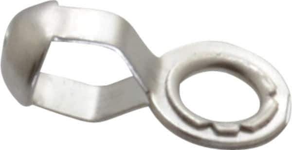 Made in USA - 1/2 Inch Long Stainless Steel End Coupling - For Trade Size Number 6 Ball Chains - USA Tool & Supply