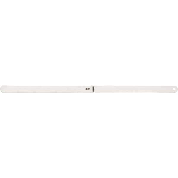 Starrett - 0.0005 Inch Thick x 1/2 Inch Wide x 12 Inch Leaf Length, Parallel Feeler Gage - USA Tool & Supply