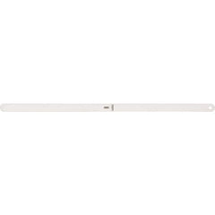 Starrett - 0.0005 Inch Thick x 1/2 Inch Wide x 12 Inch Leaf Length, Parallel Feeler Gage - USA Tool & Supply