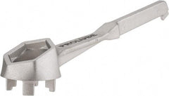 Value Collection - 10-1/2" Long Non-Sparking Aluminum Drum Plug Wrench - For Use with 2" and 3/4" Bungs - USA Tool & Supply