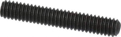 Value Collection - #8-32 UNC, 1" OAL, Cup Point Set Screw - Grade 8 Alloy Steel, 5/64" Key - USA Tool & Supply