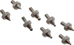 Value Collection - Carbide, Ball Test Indicator Contact Point - 1/4" Contact Point Length, Use with IPD Gages - USA Tool & Supply