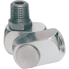 Dynabrade - 1/2 Pneumatic Hose Swivel Fitting - Aluminum, Universal Interchange - USA Tool & Supply