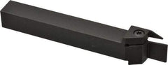 Kennametal - External Thread, 0.55" Max Depth of Cut, 0.079" Min Groove Width, 5" OAL, Right Hand Indexable Grooving Cutoff Toolholder - 5/8" Shank Height x 5/8" Shank Width, A4..02.. Insert Style, A4SM Toolholder Style, Series A4 - USA Tool & Supply