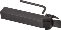 Kennametal - External Thread, 0.67" Max Depth of Cut, 0.079" Min Groove Width, 5" OAL, Right Hand Indexable Grooving Cutoff Toolholder - 3/4" Shank Height x 3/4" Shank Width, A4..02.. Insert Style, A4SM Toolholder Style, Series A4 - USA Tool & Supply