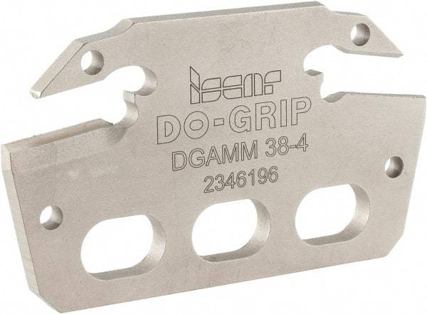 Iscar - Right Hand, 0.157 Inch Insert Width, Indexable Cutoff and Grooving Support Blade - DGAMM38-4 BLADE - USA Tool & Supply