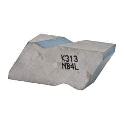 Kennametal - 4NB Grade K313, 6.48mm Cutting Width Carbide Grooving Insert - Left Hand, Uncoated - USA Tool & Supply