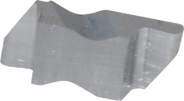 Kennametal - 3047NR Grade K313, 2.39mm Cutting Width Carbide Grooving Insert - 3.81mm Max Depth of Cut, Right Hand, 1.19mm Corner Radius, Uncoated - USA Tool & Supply