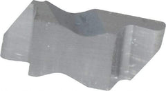 Kennametal - 3047NR Grade K313, 2.39mm Cutting Width Carbide Grooving Insert - 3.81mm Max Depth of Cut, Right Hand, 1.19mm Corner Radius, Uncoated - USA Tool & Supply