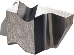 Kennametal - 2062NG Grade K313, 1.58mm Cutting Width Carbide Grooving Insert - 2.79mm Max Depth of Cut, Right Hand, 0.19mm Corner Radius, Uncoated - USA Tool & Supply