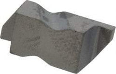 Kennametal - 3062NG Grade K313, 1.58mm Cutting Width Carbide Grooving Insert - 2.39mm Max Depth of Cut, Right Hand, 0.19mm Corner Radius, Uncoated - USA Tool & Supply
