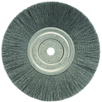 8" CRIMPED WIRE WHEEL 5/8 AH - USA Tool & Supply