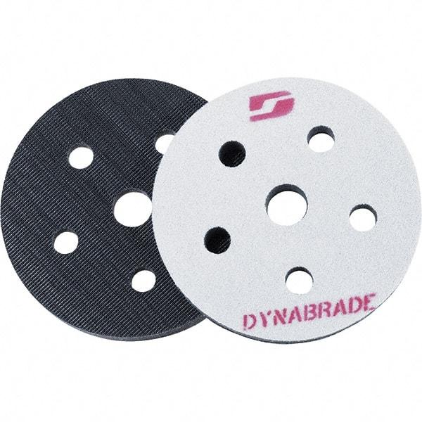 Dynabrade - 5" Diam, Round, Hook & Loop Face, Interface Backing Pad - Hook & Loop Back - USA Tool & Supply