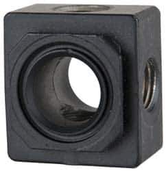 Norgren - Zinc FRL Porting Block - Use with Compact Compressed Air Filters - USA Tool & Supply