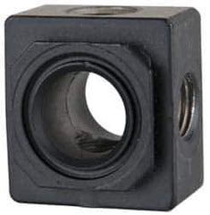 Norgren - Zinc FRL Porting Block - Use with Compact Compressed Air Filters - USA Tool & Supply