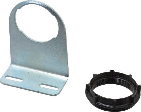Norgren - Steel & Zinc FRL Wall Mounting Bracket - Use with Large Compressed Air Filters - USA Tool & Supply