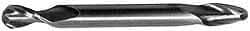 OSG - 1/16" Diam, 3/16" LOC, 2 Flute Cobalt Ball End Mill - Uncoated, Double End, 2-1/4" OAL, 3/16" Shank Diam, Spiral Flute - USA Tool & Supply