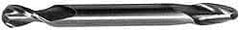OSG - 5/32" Diam, 7/16" LOC, 2 Flute Cobalt Ball End Mill - Uncoated, Double End, 2-1/4" OAL, 3/16" Shank Diam, Spiral Flute - USA Tool & Supply