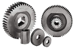 Boston Gear - 16 Pitch, 2-1/16" Pitch Diam, 2-3/16" OD, 33 Tooth Spur Gear - 1/2" Face Width, 3/4" Bore Diam, 14.5° Pressure Angle, Steel - USA Tool & Supply