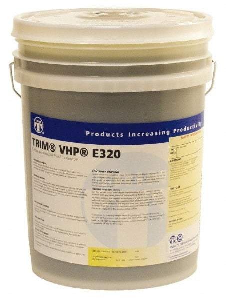 Master Fluid Solutions - Trim VHP E320, 1 Gal Bottle Cutting & Grinding Fluid - Water Soluble, For Drilling, Gundrilling, Gunreaming, Slotting - USA Tool & Supply