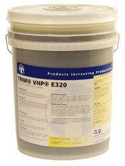 Master Fluid Solutions - Trim VHP E320, 5 Gal Pail Cutting & Grinding Fluid - Water Soluble, For Drilling, Gundrilling, Gunreaming, Slotting - USA Tool & Supply