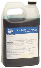 Master Fluid Solutions - Trim E206, 1 Gal Bottle Cutting & Grinding Fluid - Water Soluble, For Gear Hobbing, Heavy-Duty Broaching, High Speed Turning - USA Tool & Supply