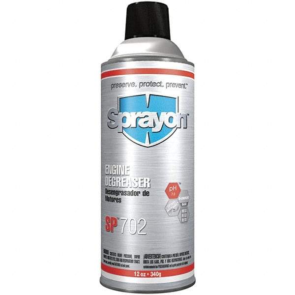 Sprayon - Engine Cleaner/Degreaser - 16 oz Aerosol Can - USA Tool & Supply